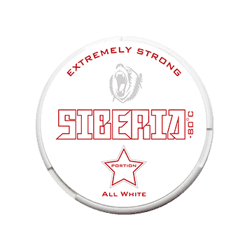 Siberia Siberia All White Slim 20mg L4 – nicotine pouches