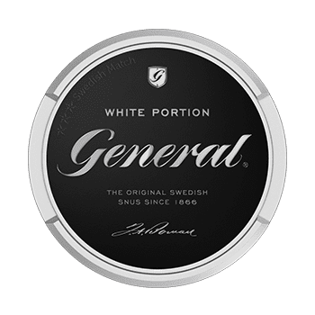 general classic white snus
