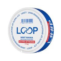 loop mint mania extra strong nicotine pouches