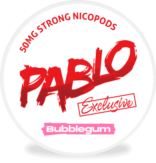 Pablo Exclusive 50mg Bubble Gum