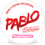 Pablo Pablo Exclusive 50mg Bubblegum Nicopods – nicotine pouches